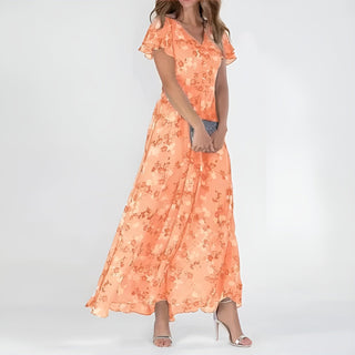 Vestido largo floral | Marta