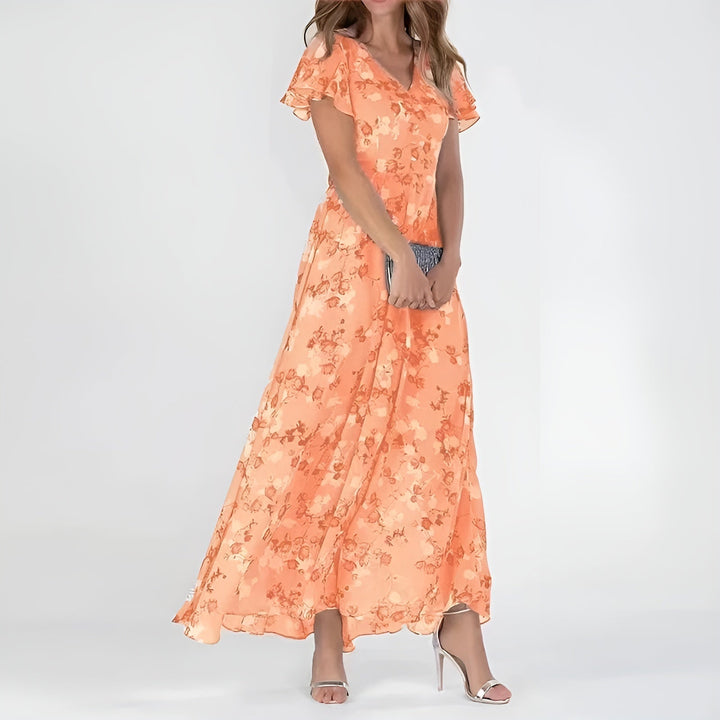 Vestido largo floral | Marta