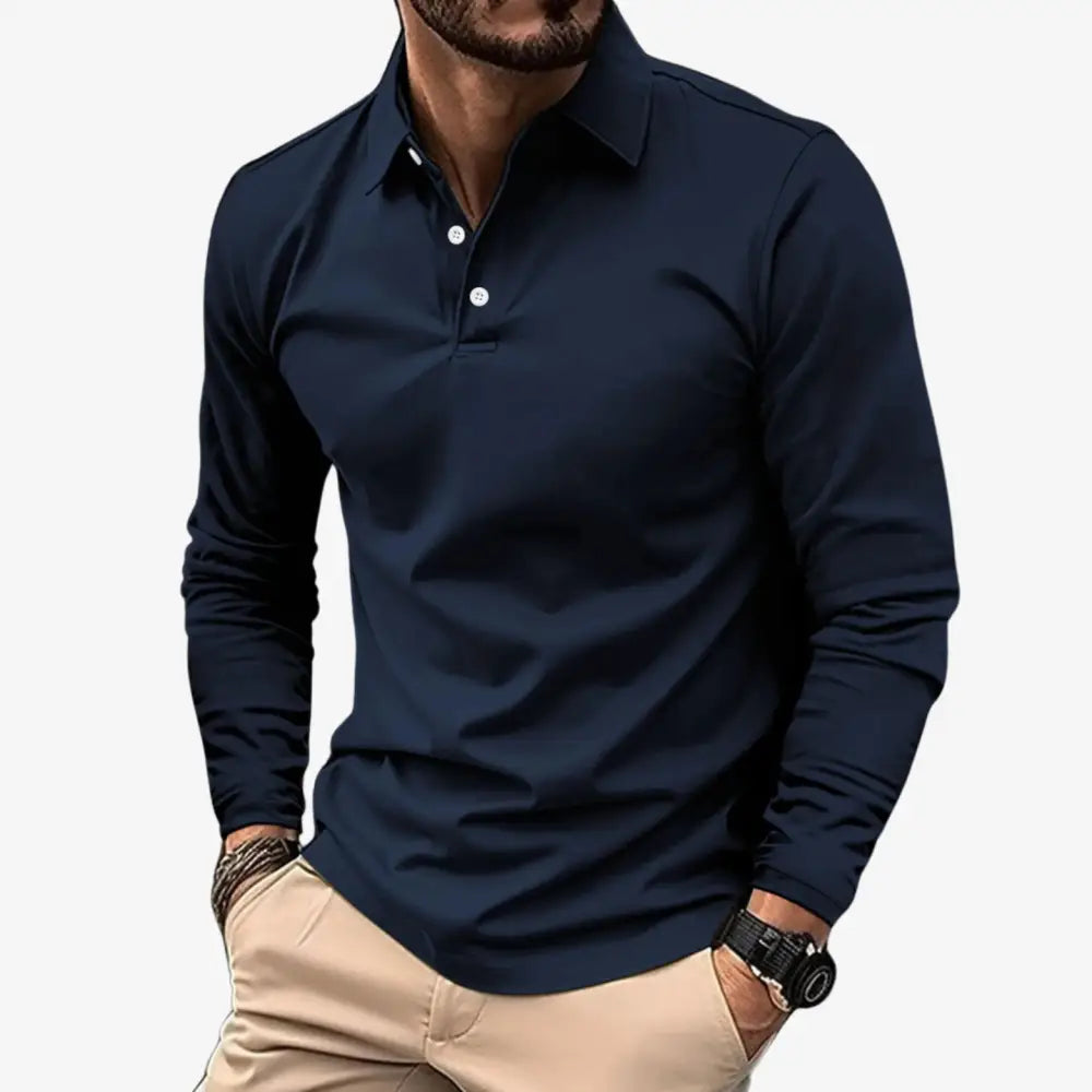 Polo Heritage de Manga Larga