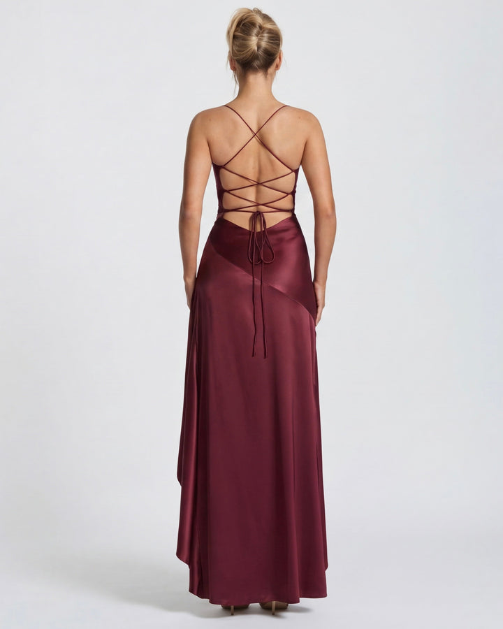 Aria | Vestido Largo Drapeado
