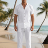 CONJUNTO DE CAMISA Y PANTALÓN LINO ZAHIAN VALENTINA