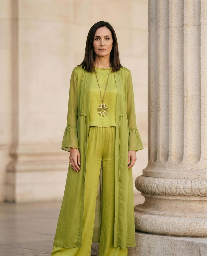 Lynda | Conjunto de traje para mujer elegante y cómodo de poliéster