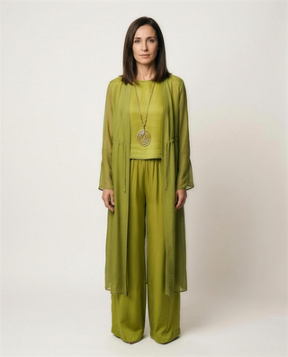 Lynda | Conjunto de traje para mujer elegante y cómodo de poliéster