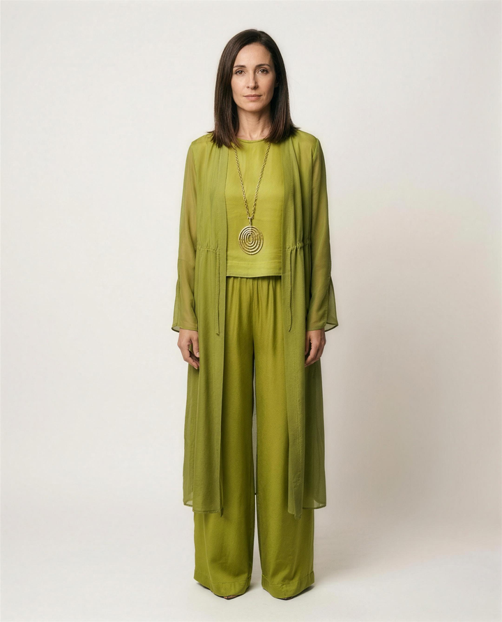 Lynda | Conjunto de traje para mujer elegante y cómodo de poliéster