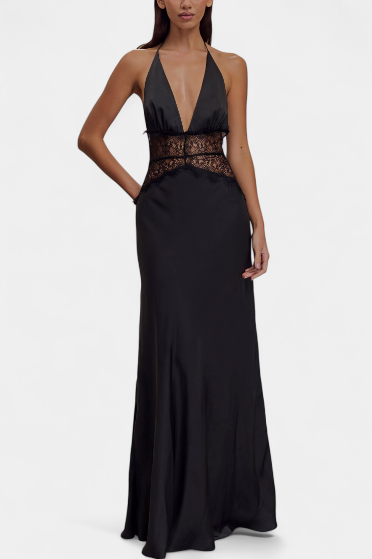 Vestido largo de encaje | Ashanty
