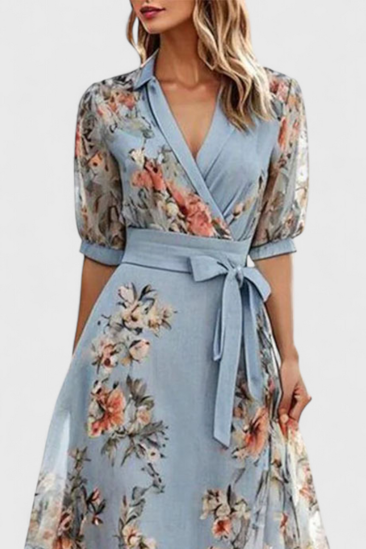 Vestido midi floral | Arlet