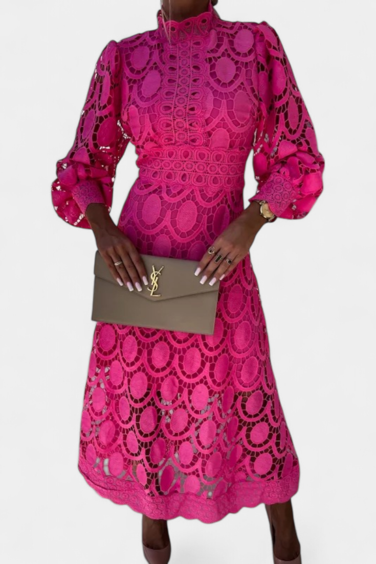 Vestido Midi de Encaje | Lucinda