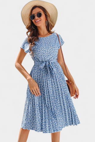 Vestido midi floral | Galilea