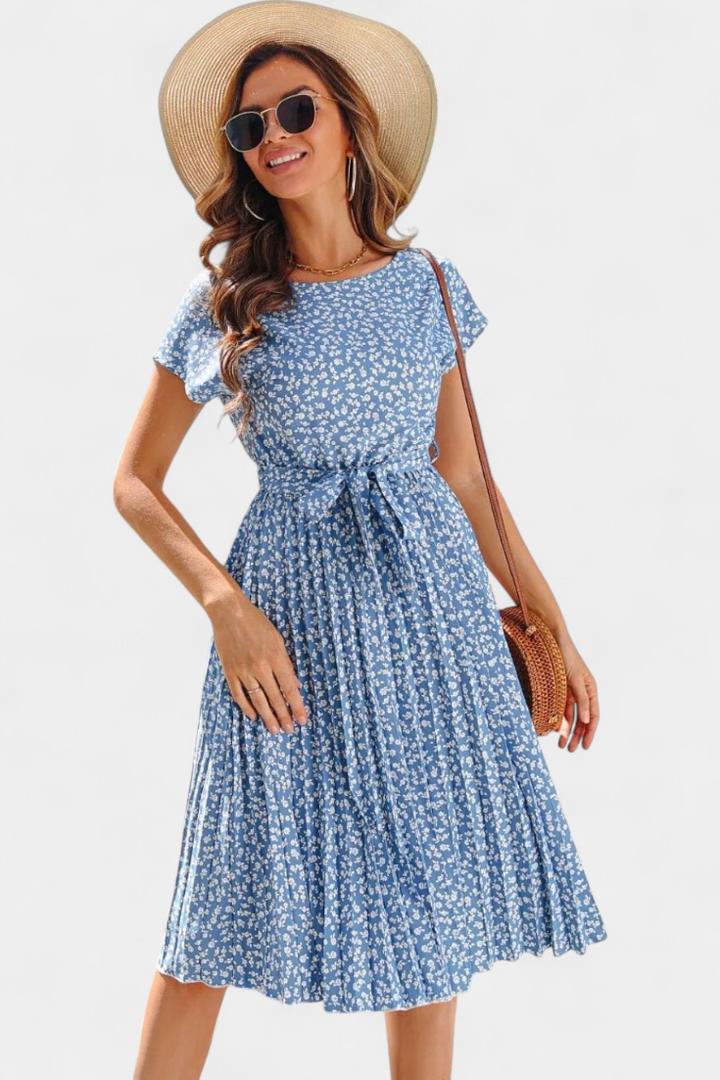 Vestido midi floral | Galilea