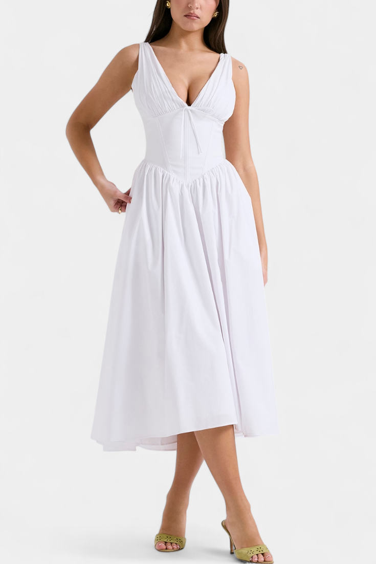 Vestido midi floral | Margie