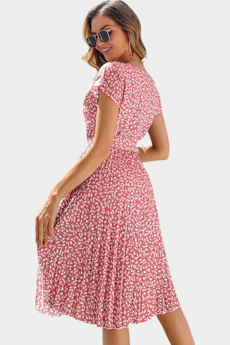 Vestido midi floral | Galilea