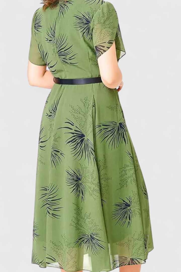Vestido midi de gasa | Lupita