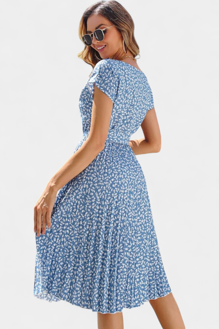 Vestido midi floral | Galilea