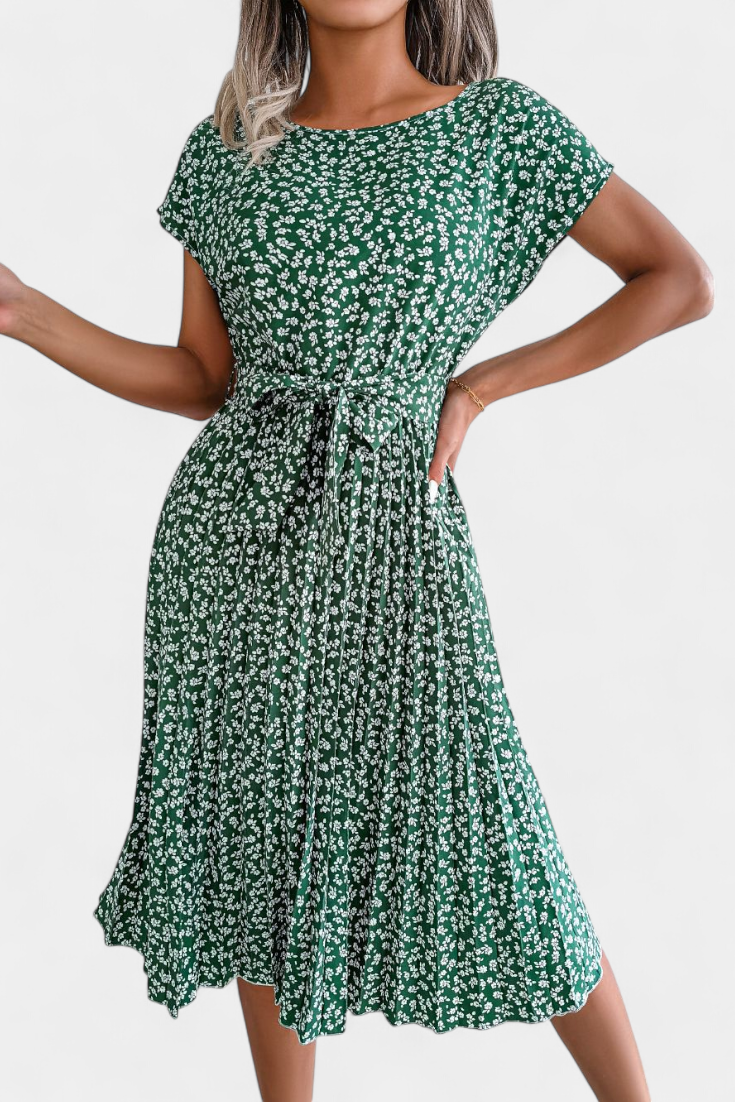 Vestido midi floral | Galilea