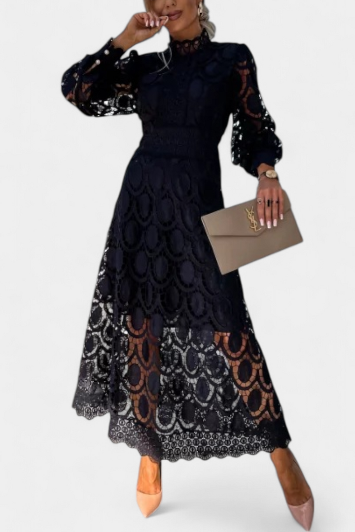 Vestido Midi de Encaje | Lucinda