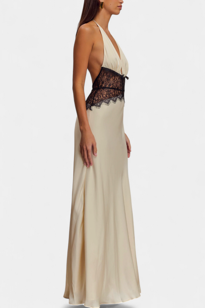 Vestido largo de encaje | Ashanty