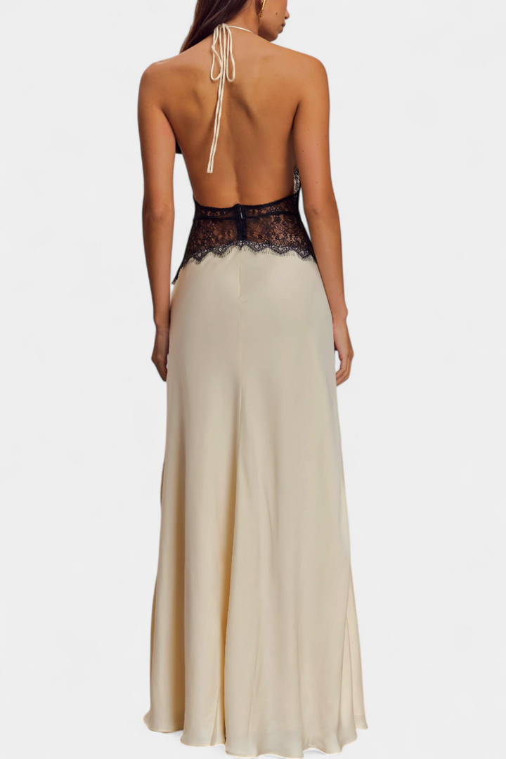 Vestido largo de encaje | Ashanty