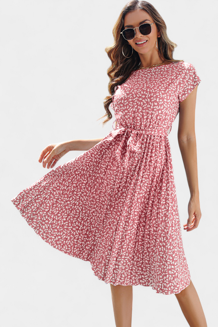 Vestido midi floral | Galilea