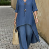 Conjunto Denim Tesy: estilo denim moderno y de tendencia