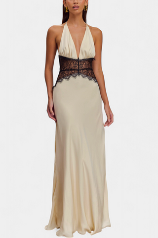 Vestido largo de encaje | Ashanty