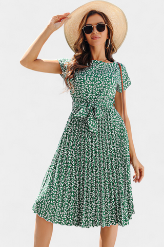 Vestido midi floral | Galilea
