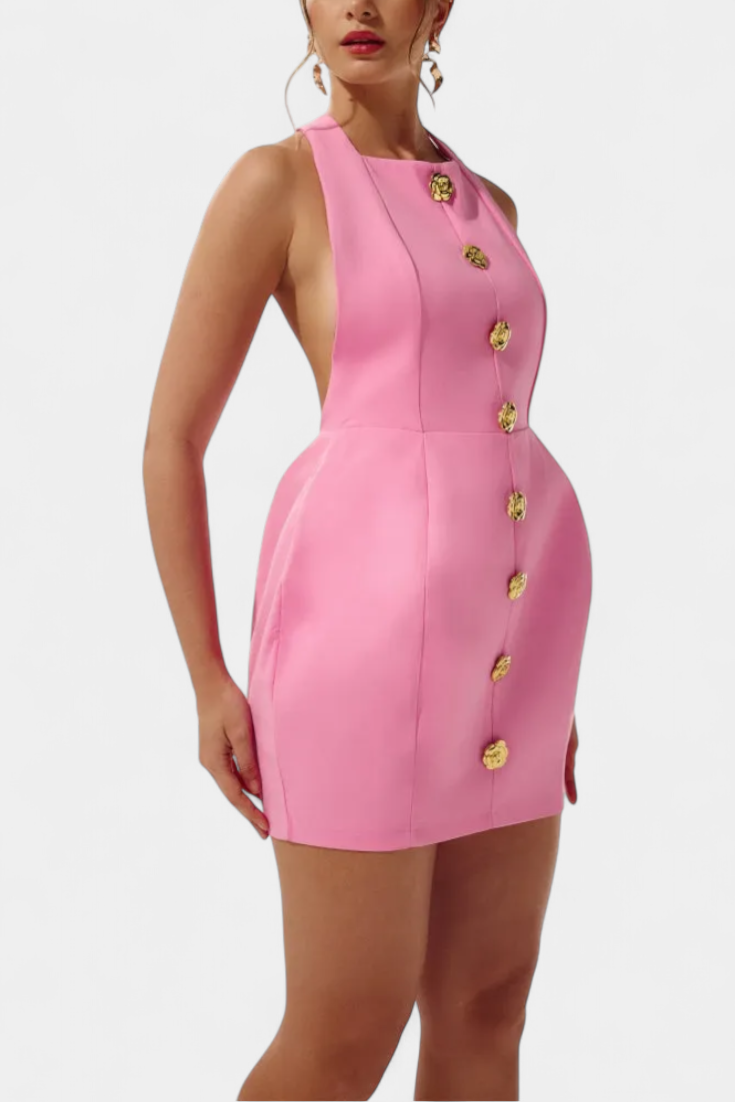 Vestido mini floral | Yvonne