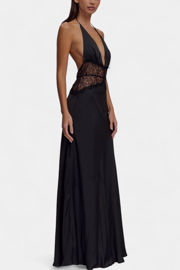 Vestido largo de encaje | Ashanty
