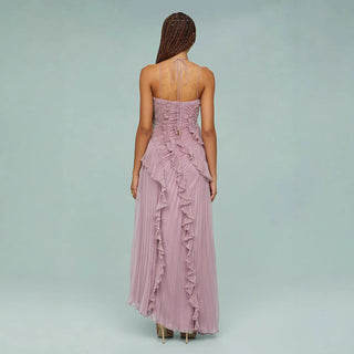 Olivia™ | Vestido largo con volantes