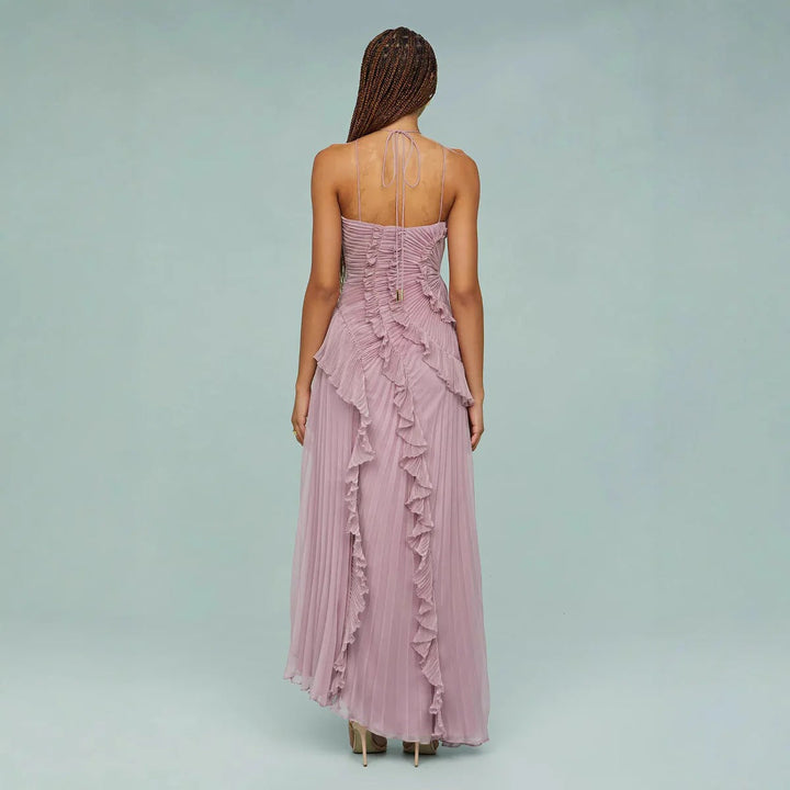 Olivia™ | Vestido largo con volantes