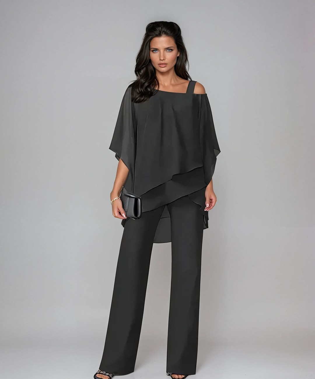 Mariella™ Luxe Conjunto de Dos Piezas en Capas