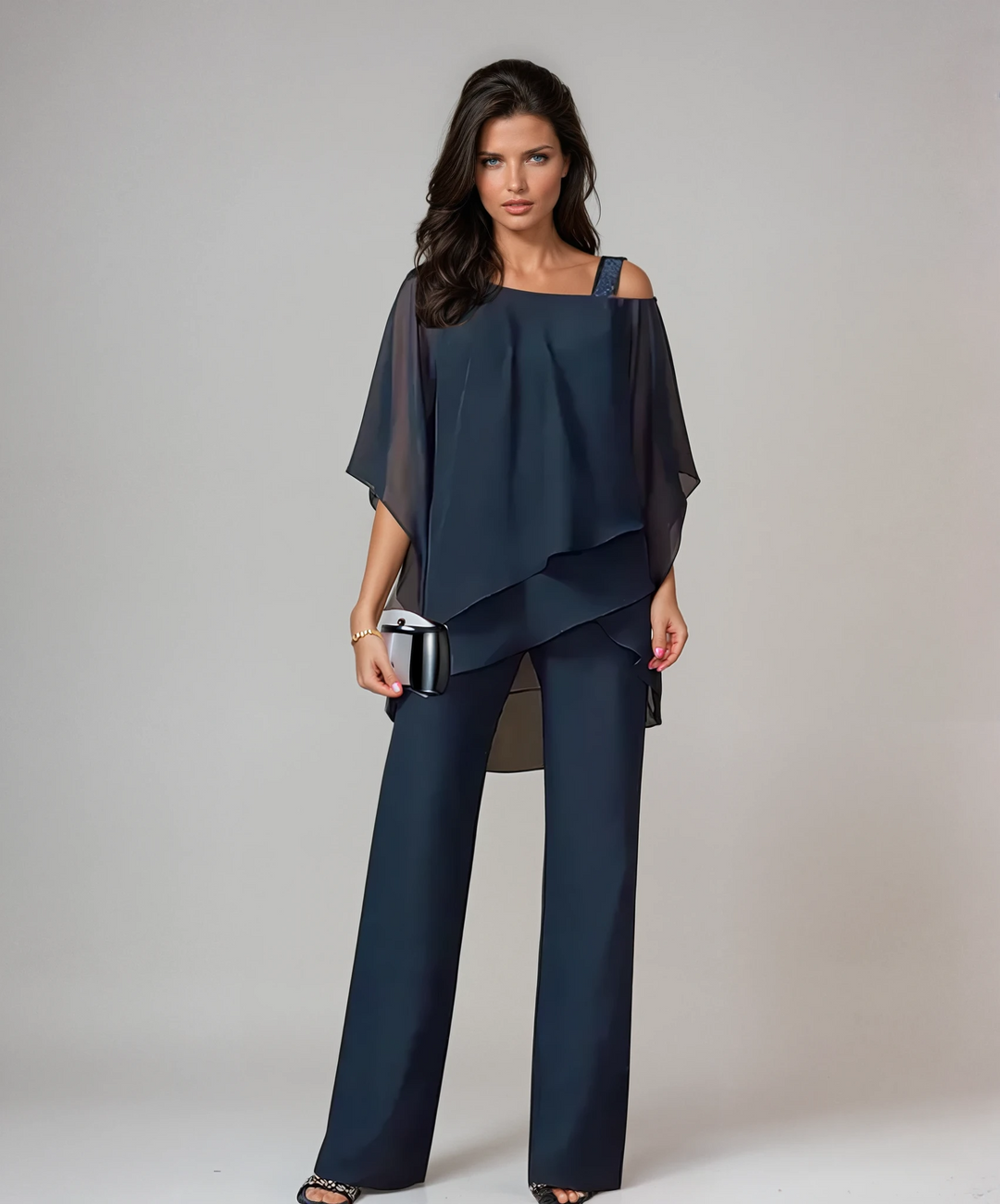 Mariella™ Luxe Conjunto de Dos Piezas en Capas