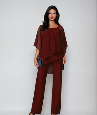 Mariella™ Luxe Conjunto de Dos Piezas en Capas