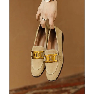 Ladies’ Horsebit Suede Loafers