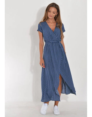 Julia - Vestido elegante con escote en forma de corazón y corte modelador que realza la silueta