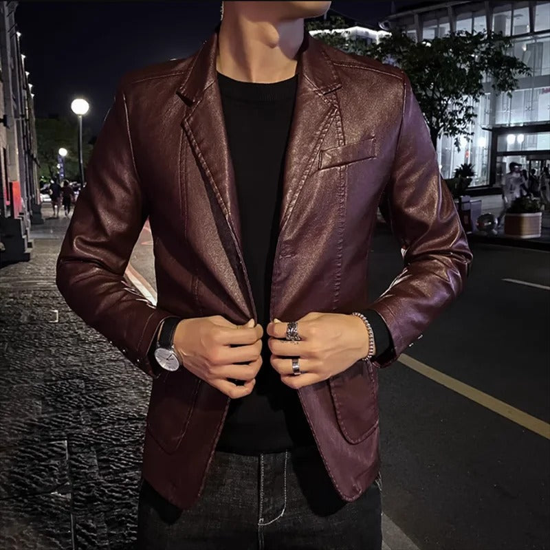 Chaqueta de cuero