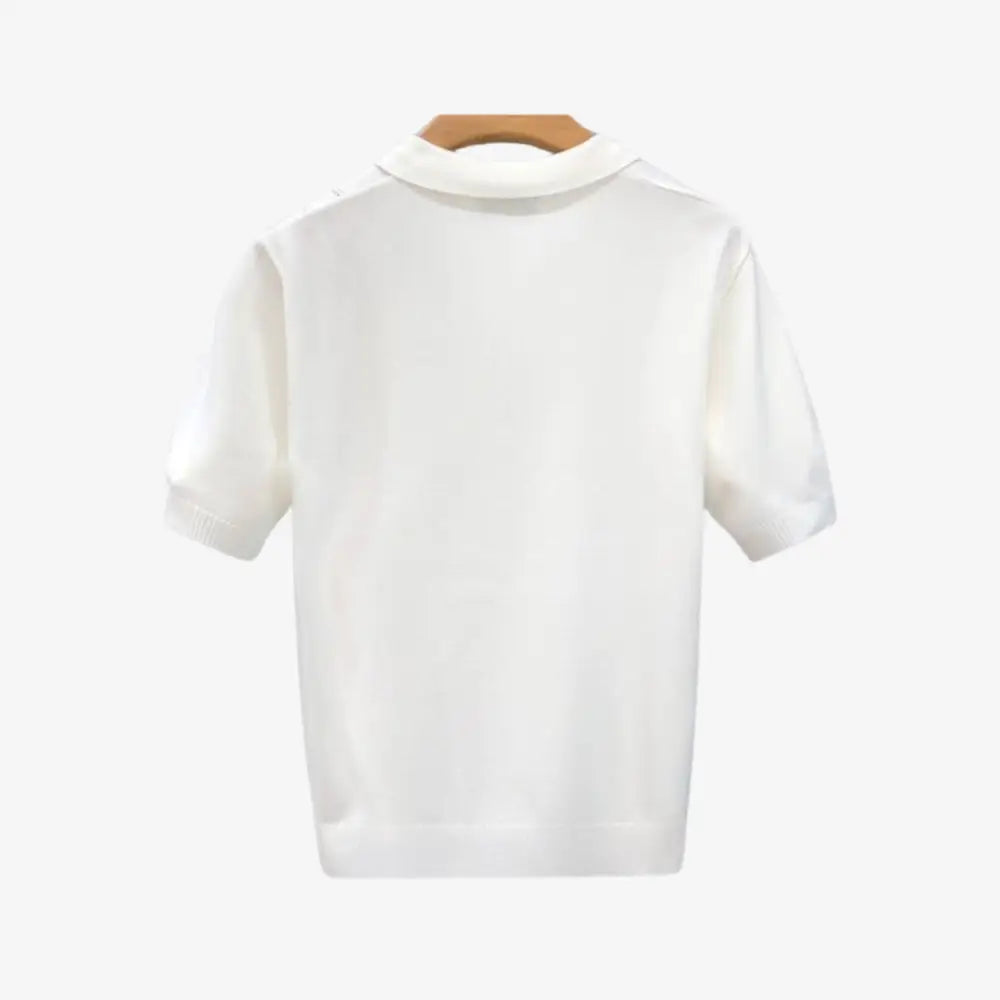 Polo de Punto Minimalista | Como
