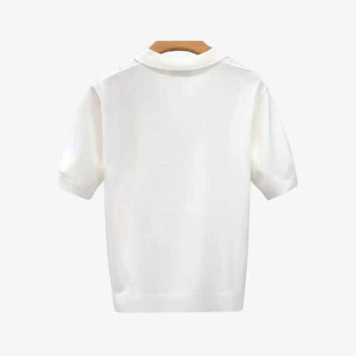 Polo de Punto Minimalista | Como