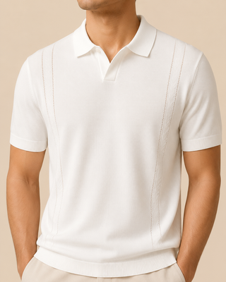 Polo de Punto Minimalista | Como