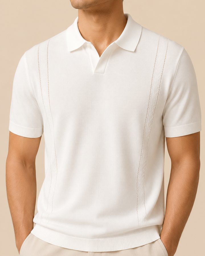Polo de Punto Minimalista | Como