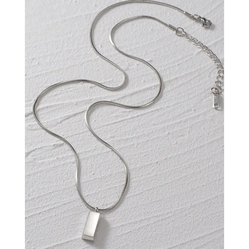 Collar de Plata Minimalista | Élan