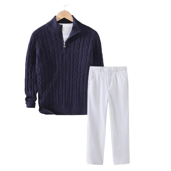 Conjunto de Punto Azul Marino | Cambridge