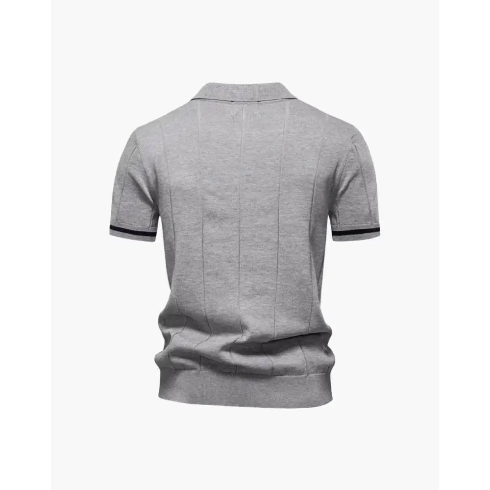 Old Money Zip Polo Shirt