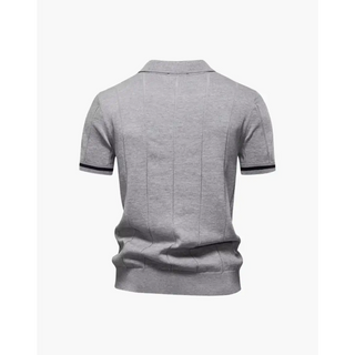Old Money Zip Polo Shirt
