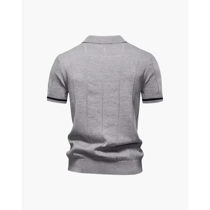 Old Money Zip Polo Shirt