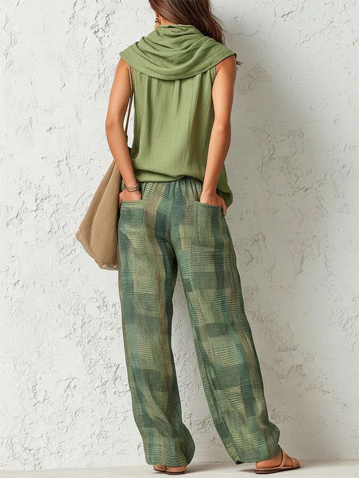 Conjunto de pantalón ancho | Adriana
