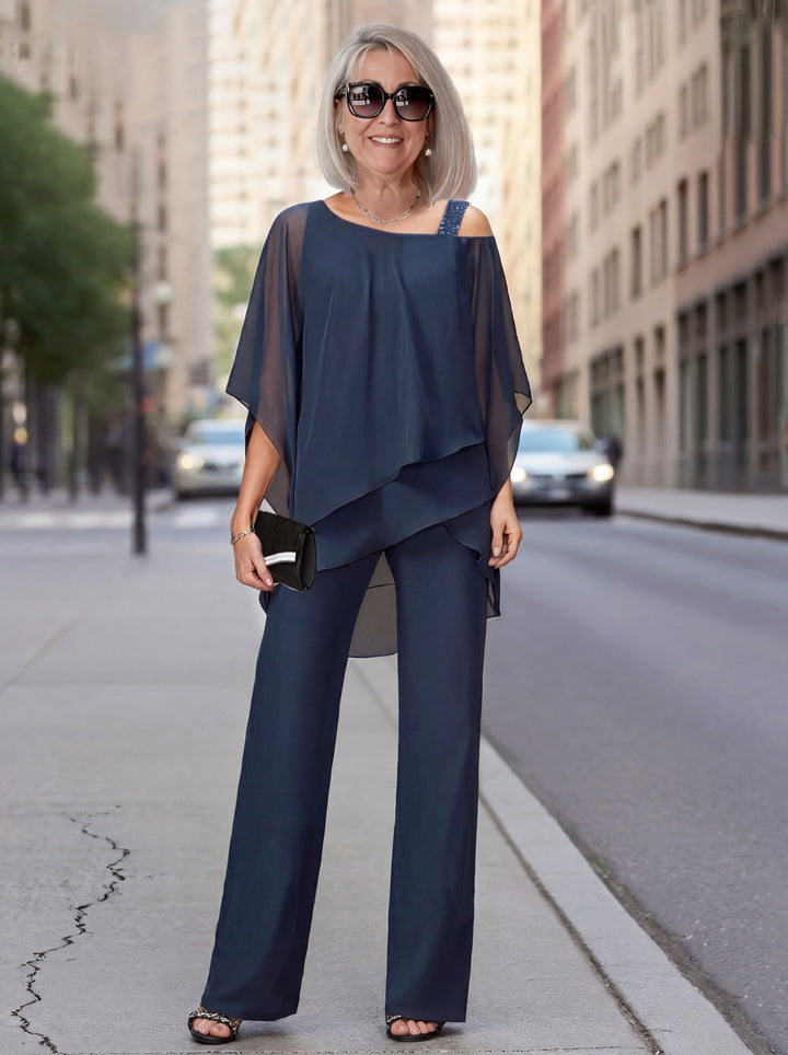 Conjunto de pantalón ancho | Manuela