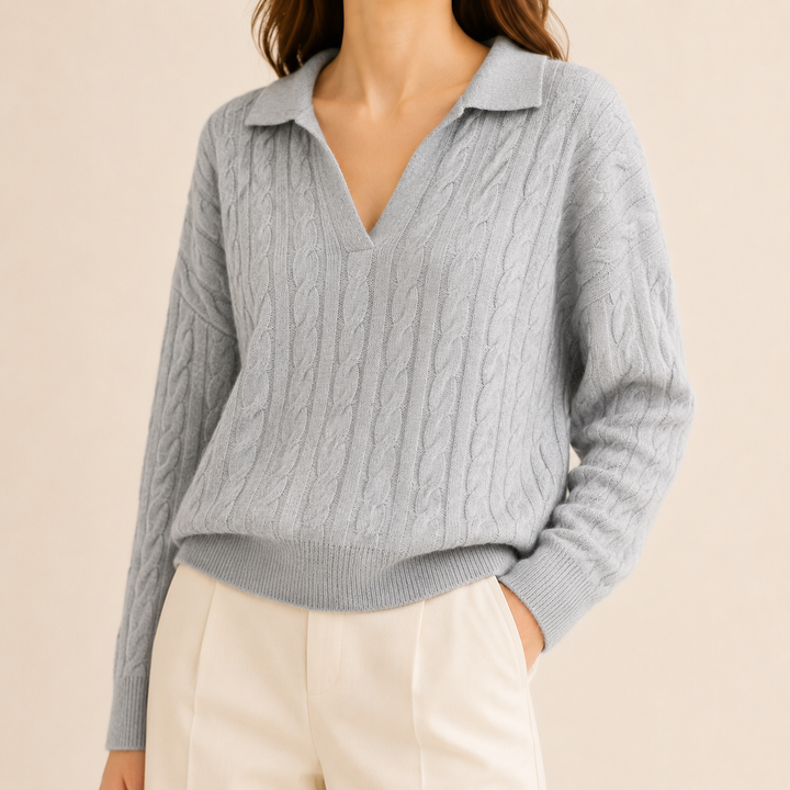Jersey de Lana Cuello V | Oxford