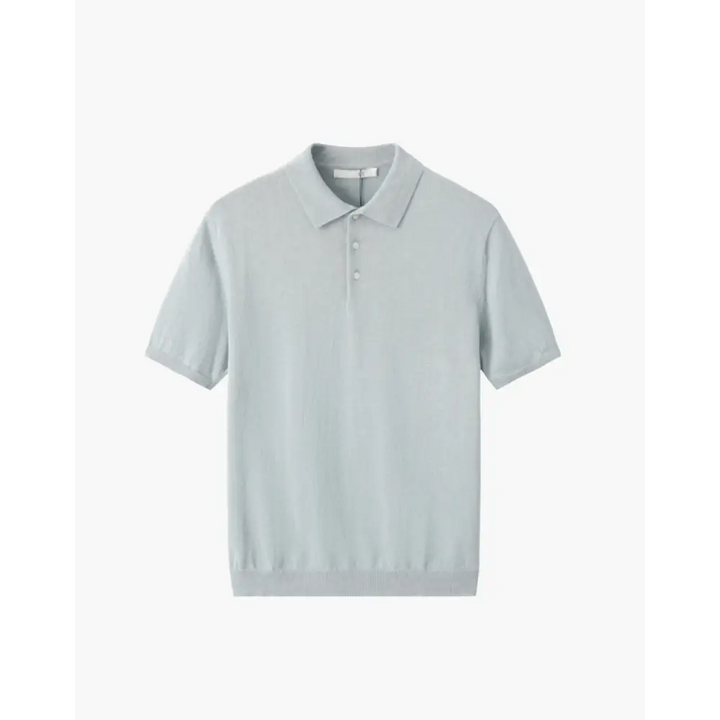 Refined Knit Polo Shirt
