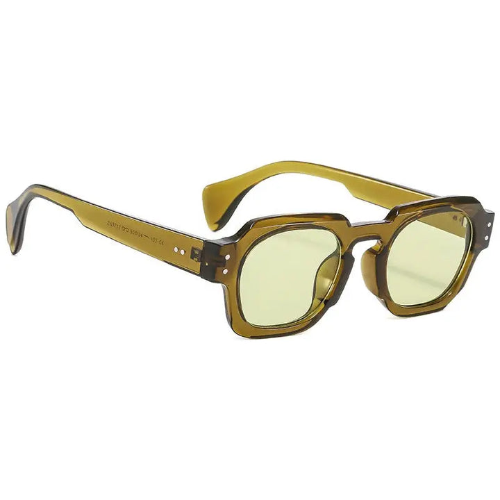 Retro Luxe Square Sunglasses