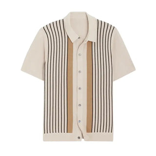 Camisa de Punto Rayada | Riviera